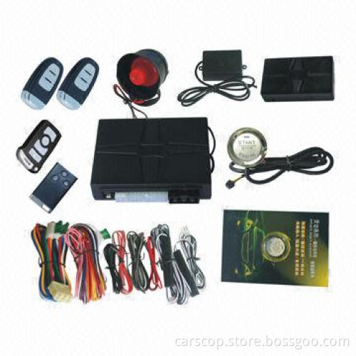 GSM Remote Start Car Engine Auto-alarm Security System with Mobile Phone Receive Alarm Information